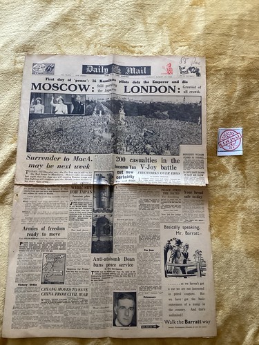 Ww2 peace day daily - ww2, mail
