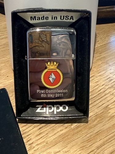 Hms diamond d34 - zippo, lighter