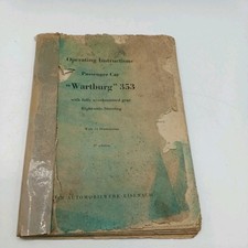 Wartburg 353 Operating
