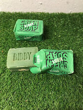 J Bibby sons Liverpool Green Vintage Household Soap 2 X 170g Bar stain treatment