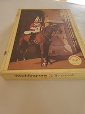 Waddingtons Vintage Jigsaw Puzzle Royal Guard Whitehall London