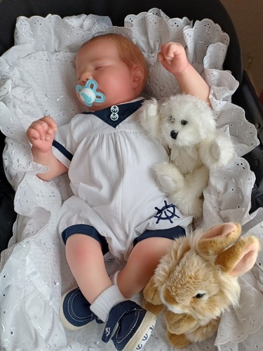 Here realborn ethan asleep - here, is