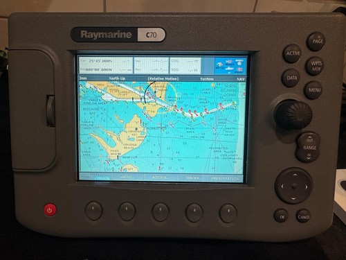Raymarine c70 chart - c70, plotter