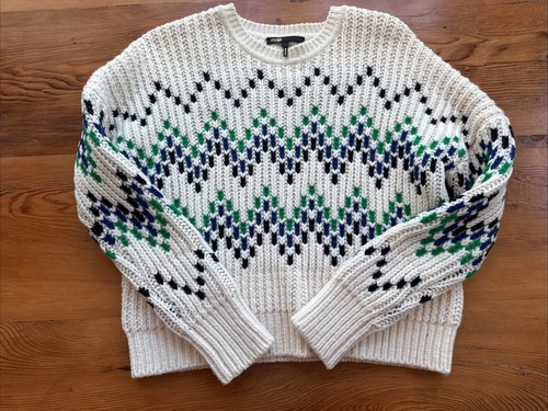 Maje massimo chevron striped - massimo,
