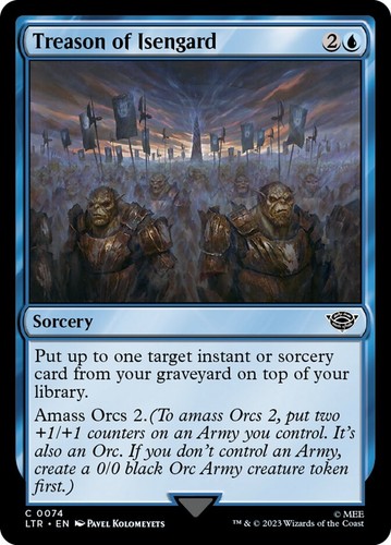 Mtg lotr treason of - lotr,