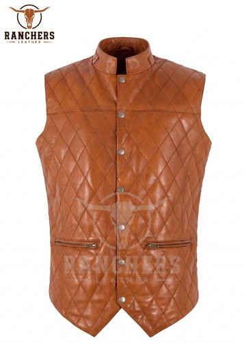 Mens quilted leather - mens,