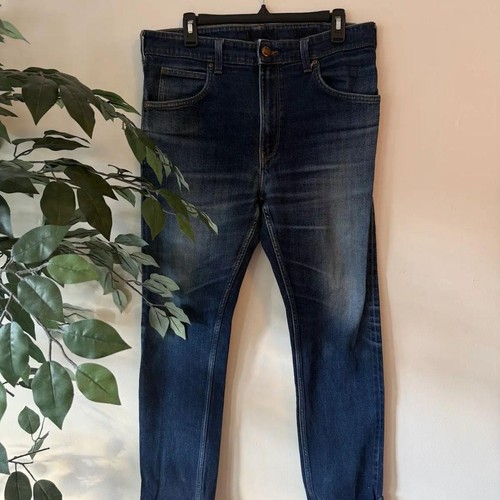 Lee selvedge blue - blue, jeans