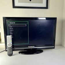 Techwood 22" DVD Freeview Ready Full HD LCD TV Model 22884 Fully Working Remote