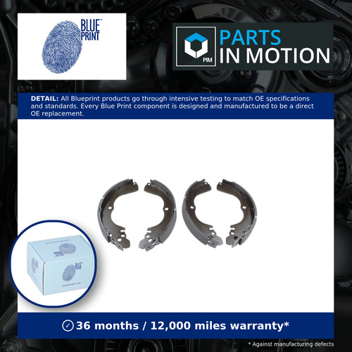 Brake shoes set adc44136 blue - set,