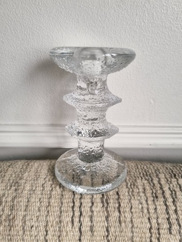 Iittala glass candlestick - iittala,