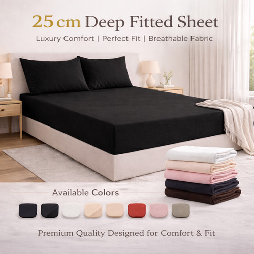 Fitted sheets polycotton - fitted,