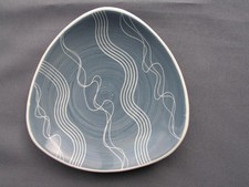 Schramberg Windsor design hand painted shallow bowl c1950s 1960s