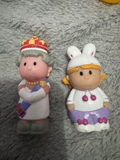 ELC FP Little People Figures Queen From ELC Castle Plus Another 