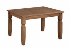 Corona Dining Table 4'0 Solid Mexican Pine by Mercers Furniture
