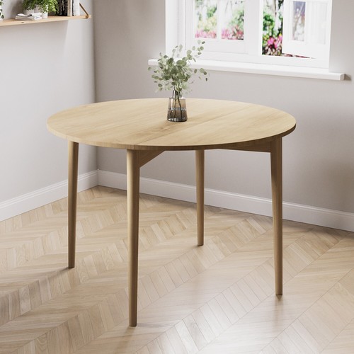 Grade round oak folding - round,
