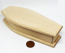 Dolls house coffin halloween - coffin,