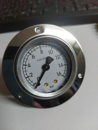 Faema e61 water pressure - pressure, gauge