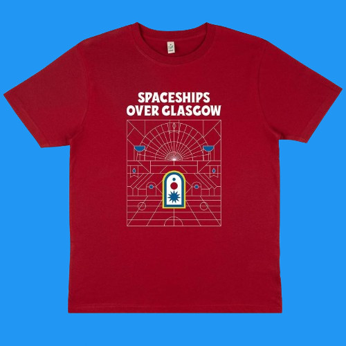 Mogwai shirt spaceships over - t-shirt,