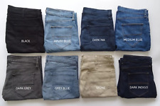 Mens EX M&S SLIM FIT Comfort Stretch Jeans 10 Colours Size 30 to 44 BNWOT