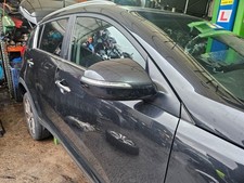 2010 - 14 Kia Sportage CRDI 3 Mk3 ESTATE - Driver Mirror In Black 1K Power Fold