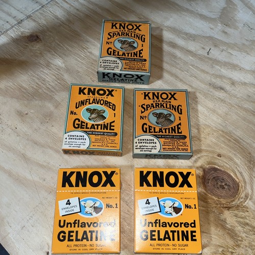 Vintage lot 5 knox - lot,