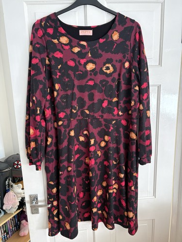 Popsy dress animal print - popsy,
