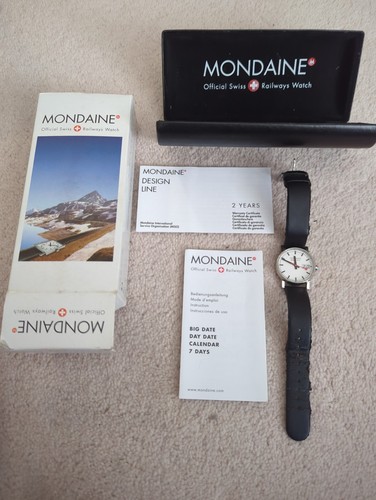 Mondaine small wrist watch - mondaine,