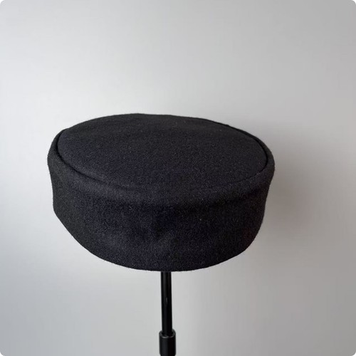 Pillbox hat vintage - vintage, wool