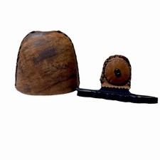 Handcrafted leather bow quiver - leather,