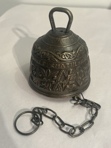 Vtg brass sanctuary bell - vtg,