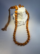 Pressed Amber Tasbih – 39