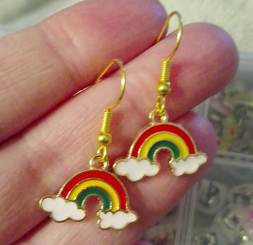 Rainbow clouds novelty - rainbow,