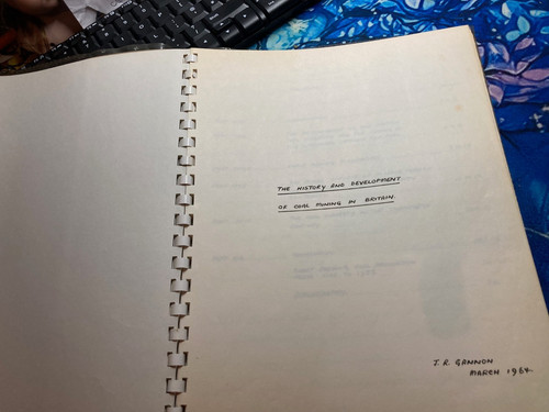 Thesis the history and - on,