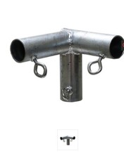 4 Way Flat Edge Canopy Fitting