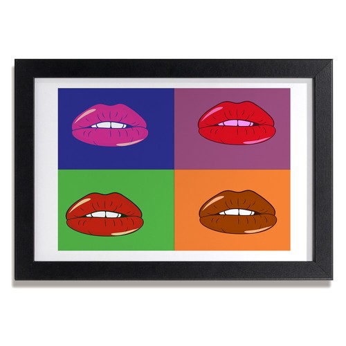 Tulup picture mdf - framed, wall
