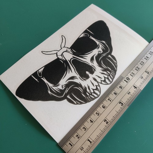 Skull death head moth logo - skull,