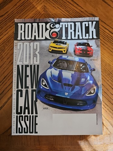 Road track magazine sept - road,
