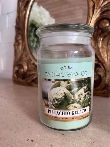 Large scented candle jar - in,