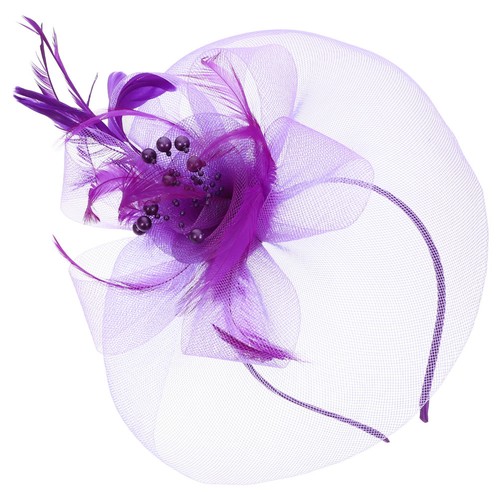 Rosy net veil - net,