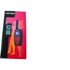 FLOUREON Channel  2-Way Radio 3-5KM Interphone Twin Walkie Talkies.SO-017-M.NEW.