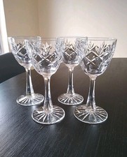 4x Webb Corbett Lead Crystal