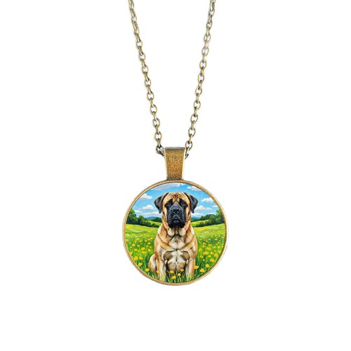 English mastiff necklace - mastiff,