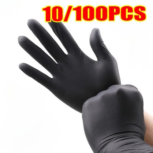 Disposable gloves black - gloves,