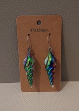 Dangle Earrings. Irredecent
