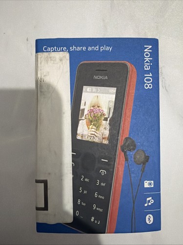 Nokia 108 mobile - phone, black
