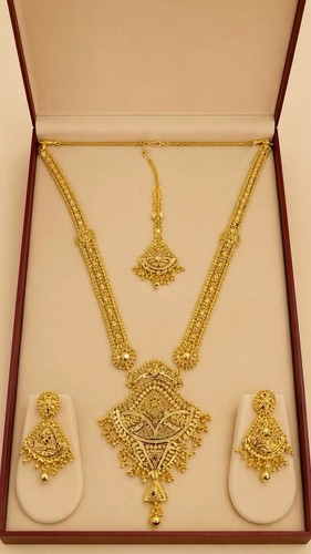 Goldplated necklace earrings - goldplated, necklace,