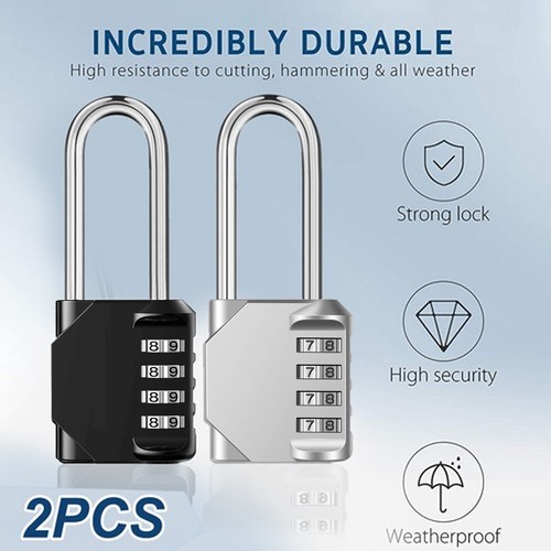 Security long shackle - security,