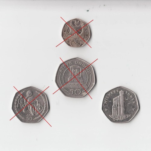Isle man coins manx pound - coins,