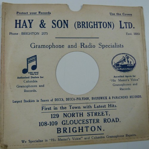 78rpm gramophone record - 10",