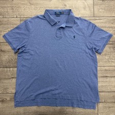Mens Blue Polo Ralph Lauren Polo Shirt XXL